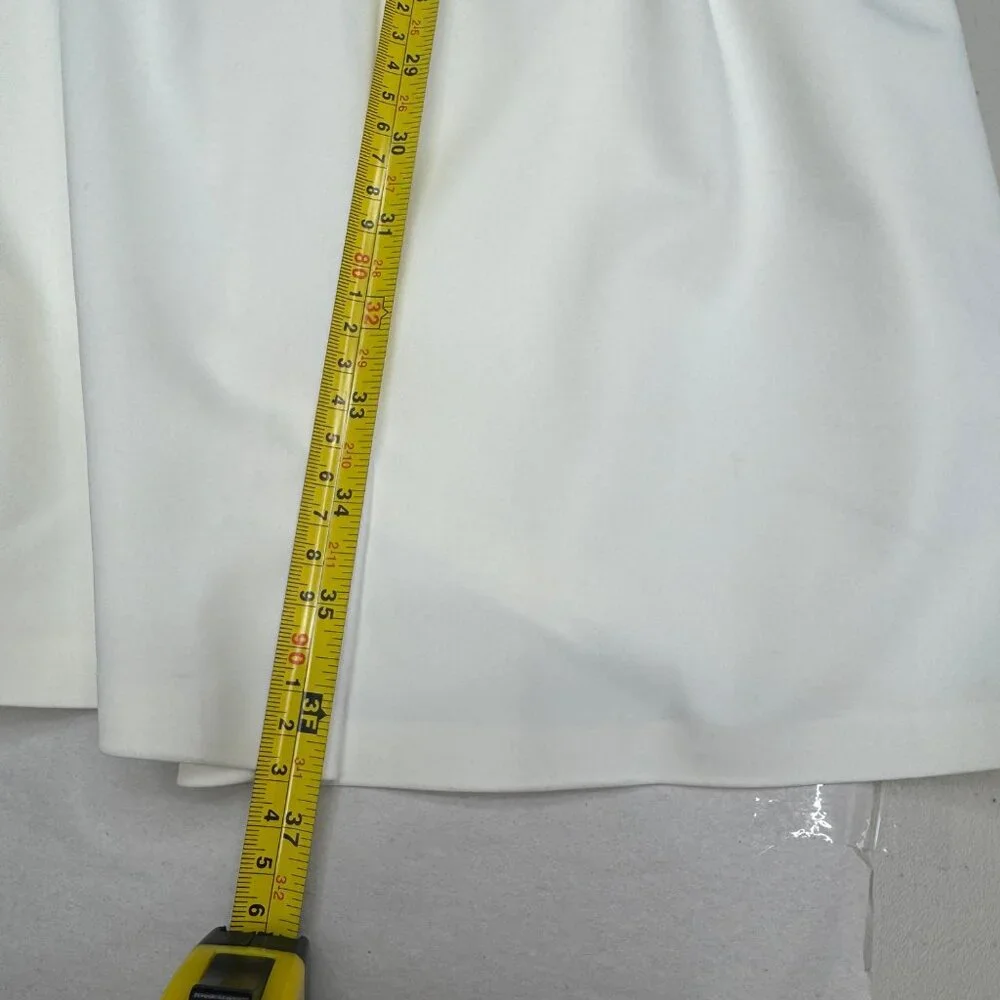 NWT Tilley Sleeveless Polo Dress Golf/Tennis Womens Large White Small Snag/Stain - Picture 12 of 13